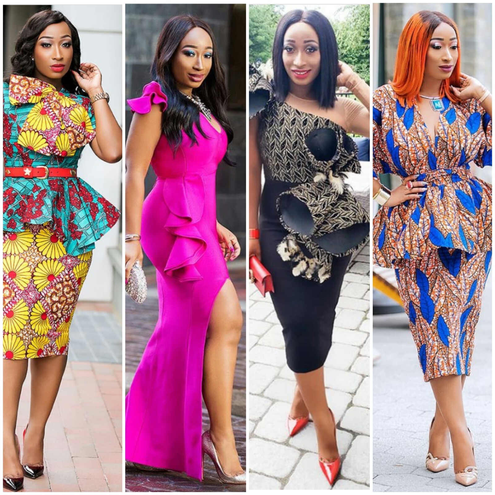 hot skirt and blouse styles